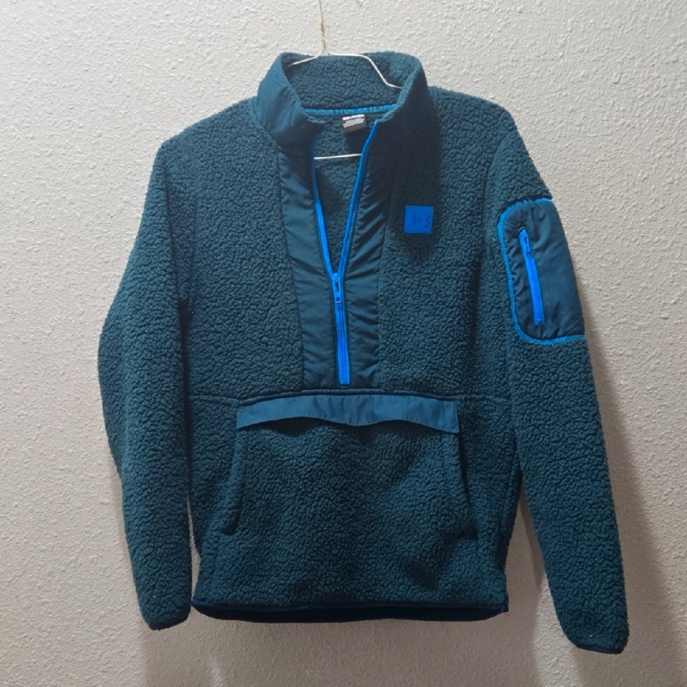 Under Armour Kids Fleece Jacket - Dark Teal